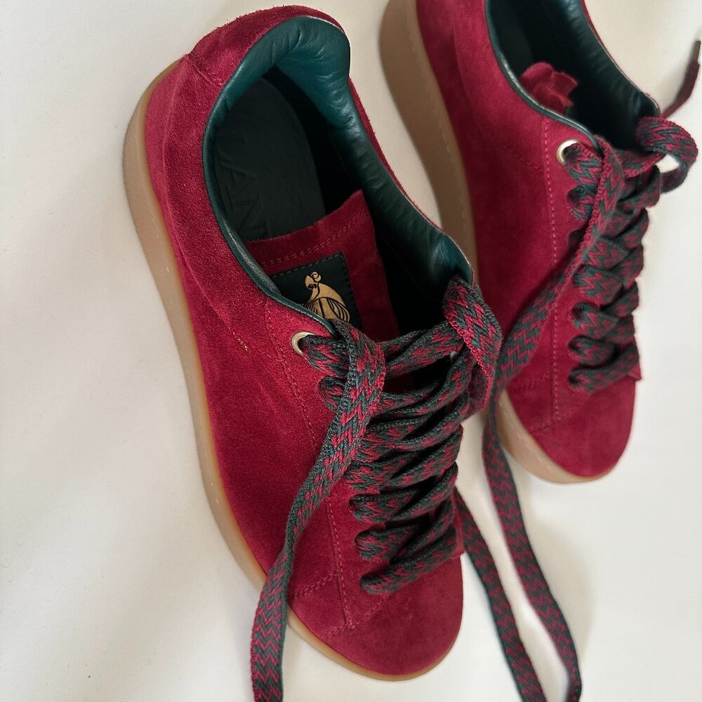 Lanvin Men's Suede Sneakers Size 44 (US 11) - Worn Once.